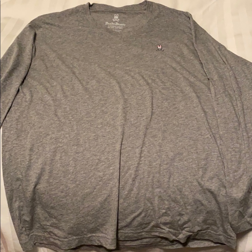 Psycho Bunny V Neck Long Sleeve